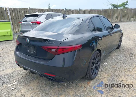 2020 Alfa Romeo Giulia Rwd from USA, damaged, VIN ZARFAMAN9L7625684